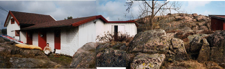 Inngangen og soverommene